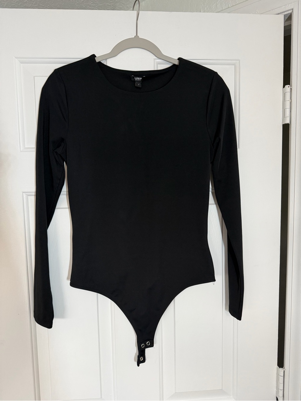 Express Black Long Sleeve Girls' Bodysuit